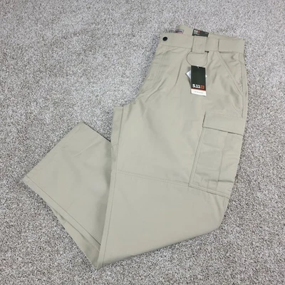NWT 511 5.11 Tactical Relaxed Fit Mens 2XL Beige TDU Ripstop Cargo Utility Pants - Image 1 of 4