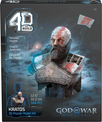 4D Build God of War Kratos 3D Model Kit 164-Pieces Building Toy Set New Gift - Image 1 of 4