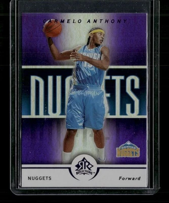 2005-06 Upper Deck Reflections #25 Carmelo Anthony Purple MS - Image 1 of 2