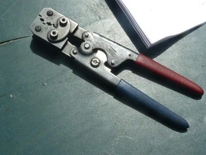 T-Hollingsworth H-7-B Spezialeinsätze Crimpzange für Drahtgröße 14-22 - Bild 1 von 5