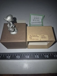 Hallmark Little Gallery Pewter Figurine Vintage Little Drummer Boy - Picture 1 of 5