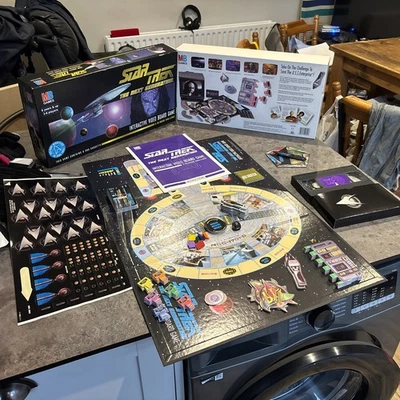 STAR TREK The Next Generation Interactive VHS Board Game Complete  free P&P - Image 1 of 4