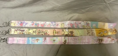 Lote de 3 cordones nuevos con My Melody, Cinnamoroll, Pompompurin y Kuromi Foto 1 de 4