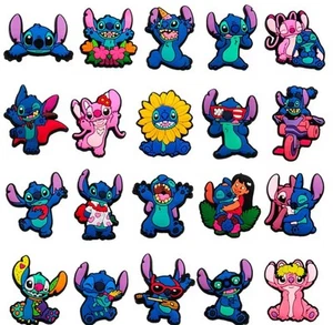 Lilo & Stitch Themed Shoe Charms for Crocs Shoes (Set of 20) - Picture 1 of 4