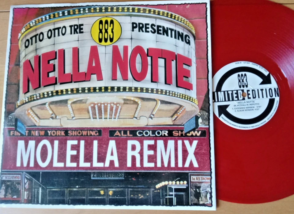 883   nella notte    33 giri - Immagine 1 di 1