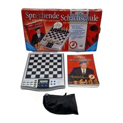 Millennium ☆ Karpov Schachschule ☆  Schachcomputer ☆ Sprechend  - Bild 1 von 2