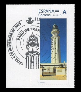 SPAIN 2025 TUSELLO Correos EXFILNA - Faro de Trafalgar Cádiz Phare Lighthouse - Imagen 1 de 1