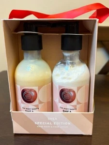 The Body Shop Set of 2 Shea Special Edition Hand Wash and Lotion Gift Set 8.4oz - Picture 1 of 5