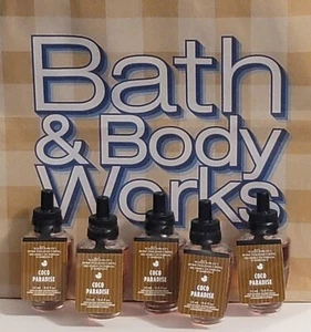 Bath & Body Works COCO PARADISE Wallflower Fragrance Refill Set Of 5 - Picture 1 of 1