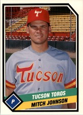 1989 Tucson Toros CMC #2 Mitch Johnson