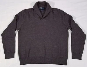 POLO by Ralph Lauren Shawl Neck Sweater Men's XL - Picture 1 of 5