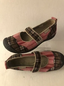 Keen Womens Multicolor Harvest 1007740 Plaid Patchwork Mary Jane Shoes Size 8.5 - Picture 1 of 5