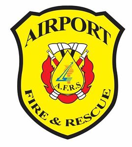 Airport Fire Dept Sticker Decal R857
