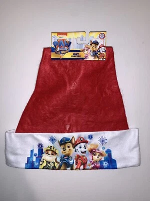 Шляпа Paw Patrol Red Santa с отпечатком снежинки Pom Pom Ball 15x12"" - Изображение 1 из 3