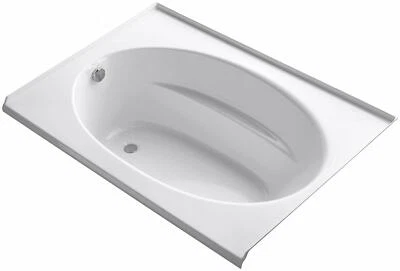 Drenaje izquierdo Kohler K-1113-L-0 barlovento 5 pies con azulejo integral de tres lados  Foto 1 de 3