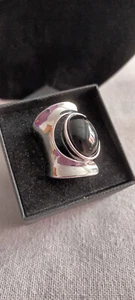 auffällig grosser black Onyx Gr.60 - Bild 1 von 4
