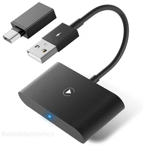 Wireless CarPlay Adapter Dongle USB For Apple iOS 10+ Car Auto Navigation Player - Picture 1 of 11