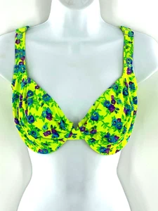 Sujetador de bikini mediano para mujer floral elástico hecho en EE. UU. - Imagen 1 de 6