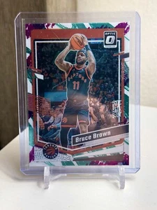 2023-24 Panini Donruss Optic - Bruce Brown #39 Jazz SP Prizm Raptors/Pelicans - Picture 1 of 2