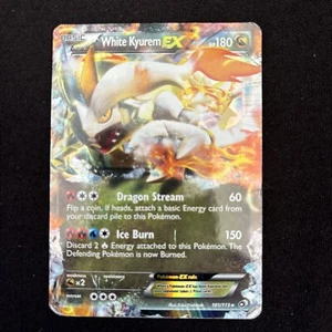 Pokémon TCG - White Kyurem EX 101/113 Ultra Rare Legendary Treasures HP - Picture 1 of 2