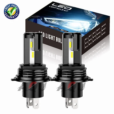 For Suzuki S-Cross 2015-2019 2X H4 9003 Front LED Headlight Bulbs High Low Beam - Imagem 1 de 4
