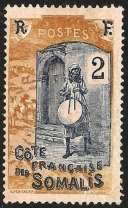 Somali Coast #81 (A21) VF MINT - 1915 2c Drummer - Picture 1 of 1