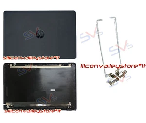 SCOCCA BACK COVER LCD CON CERNIERE HP 250 G6 - HP 255 G6 | 15-BS | 15-BW NERA - Picture 1 of 3