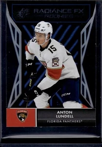 2021-22 UD SPx Anton Lundell Radiance FX Rookie RC Panthers - Picture 1 of 2