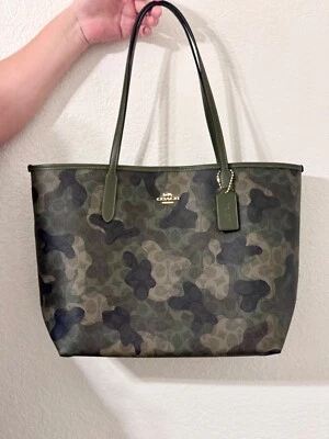 NWT Coach City Tote Bag In Signature Camo Print NWT - Image 1 of 4