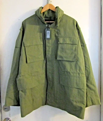 New AllSaints Valby Men's Lightweight Cotton Blend Jacket Size Small - Image 1 of 4