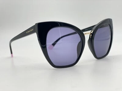 New Authentic Women’s Victoria's Secret  VS0046-H Black Sunglasses - Image 1 of 4