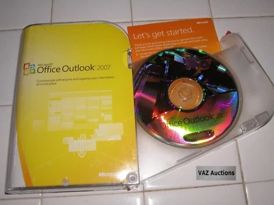 Microsoft MS Office Outlook 2007 Full Retail Box English Version =NEW= - Image 1 of 2