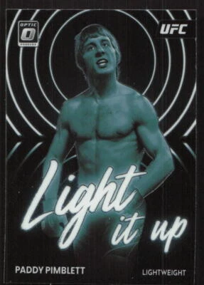 2023 Donruss Optic UFC Paddy Pimblett Light It Up #24 Card - Image 1 of 2
