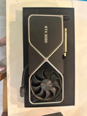 NVIDIA GeForce RTX 3090 Founders Edition 24GB GDDR6X Graphics Card - Image 1 of 2