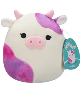 Squishmallows Kalina the Cow 7.5 Inch Plush Soft Toy BNWTs - Picture 1 of 1