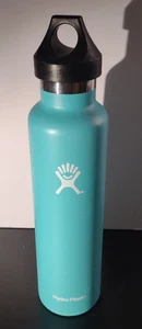 Hydro Flask - Botella aislante de 24 oz con tapa giratoria superior - verde azulado - Imagen 1 de 6