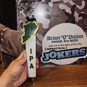 NUOVO RUBINETTO BIRRA R&H IPA di proprietà di Brian Q Quinn microbirrificio Joker impraticabile - Foto 1 di 6