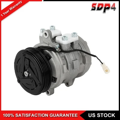 A/C Compressor for Geo Metro Tracker For Suzuki Sidekick Swift X-90 10P08E - Image 1 of 4