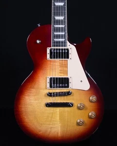 Gibson Les Paul Studio Session, AA Top, Ebony FB, Cream Trim, Bourbon Burst - Picture 1 of 10