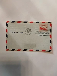 USA AIRMAIL AIR LETTER FIRST DAY ISSUE 1947 SCOTT #UC16 UNADDRESSED - Picture 1 of 2