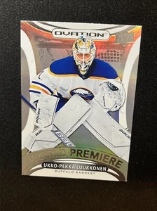 21-22 UD Ovation Hockey RC World Premier WP-3 Ukko-Pekka Luukkonen - Picture 1 of 2