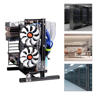 Open Air Case Water Cooling Fan PC Frame Test Bench Chassic Motherboard Frame US - Image 1 of 4