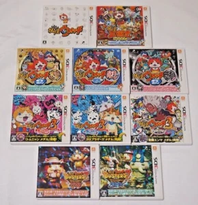 Yokai Watch 3DS Elige Juego Buenos Títulos Cartucho con Estuche Japón - Imagen 1 de 32