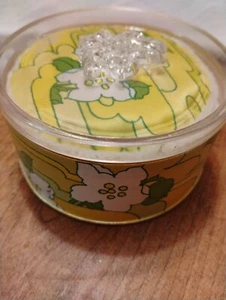 Vintage Avon Lemon Velvet Beauty Dust 6 oz mai usato - Foto 1 di 5