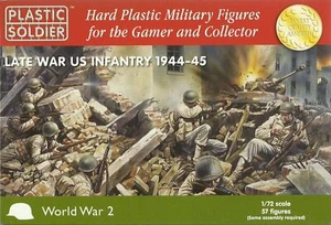 Plastic Soldier 1/72 WWII US Infantry 1944-45 - Picture 1 of 1