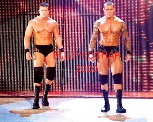 TED DIBIASE & RANDY ORTON БОРЕЦ 8 X 10 РЕСТЛИНГ ФОТО WWF - Изображение 1 из 1