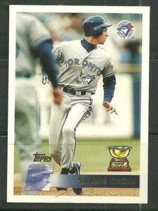 1996 TOPPS BASEBALL SHAWN GREEN "ALL STAR ROOKIES" #417 - Picture 1 of 2