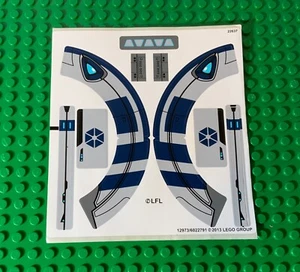 Lego STAR WARS Sticker Sheet Set #75013 Complete Umbaran Mobile Heavy Cannon - Picture 1 of 2