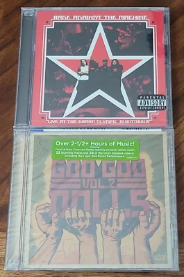 GOO GOO DOLLS Volume 2 RAGE AGAINST THE MACHINE live Grand Olympic BRAND NEW  - Image 1 of 3