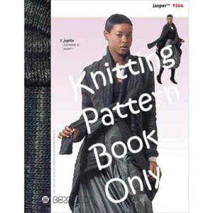 New Berroco 266 Jasper Purse Scarf Hat Long Sweater Knitting Pattern Book - Picture 1 of 2
